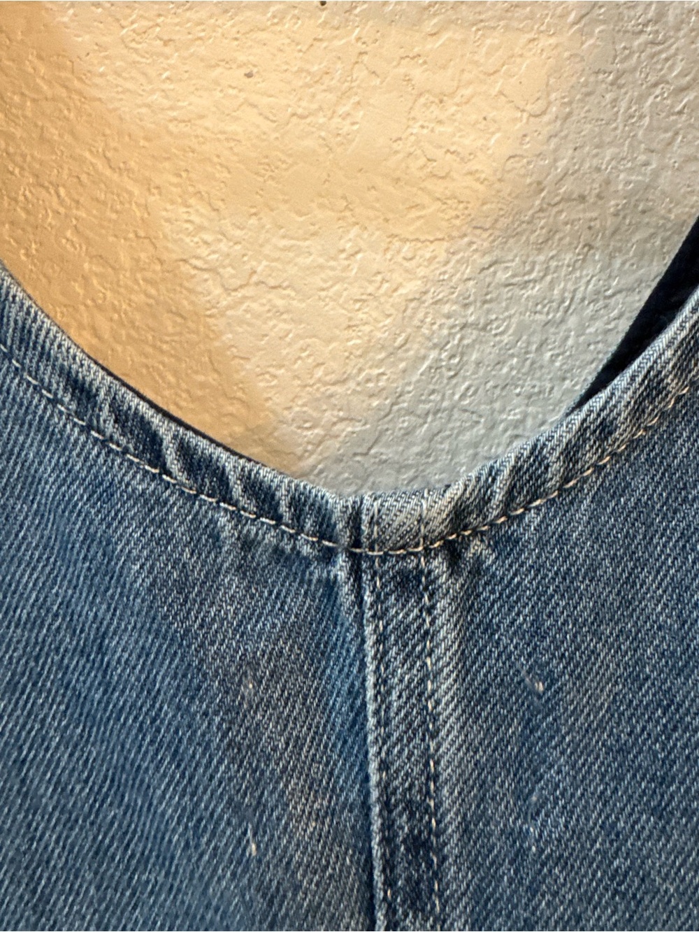 Marine Layer Daisy Mini Denim Button-Front 100% Cotton size XS Pockets - Picture 14 of 15